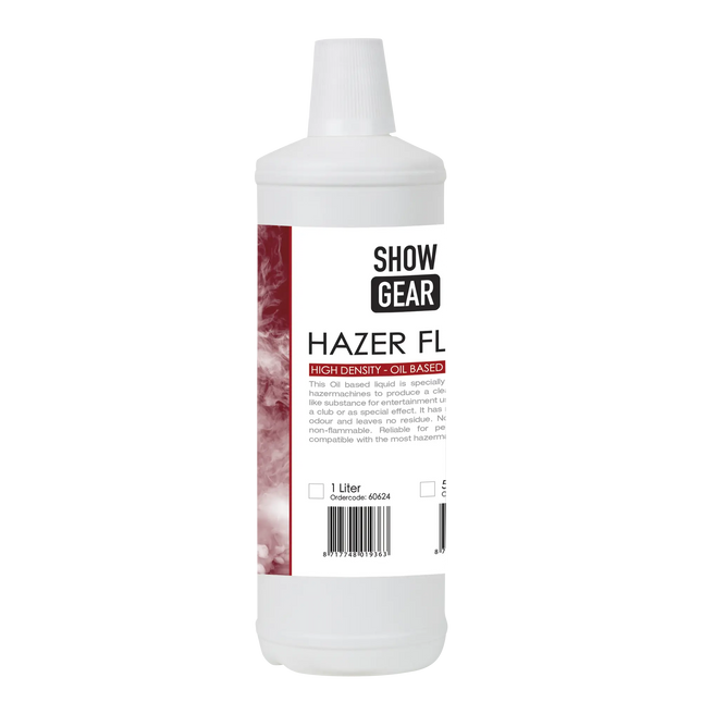 Showgear Hazer Fluid 1 litre - oil-based 