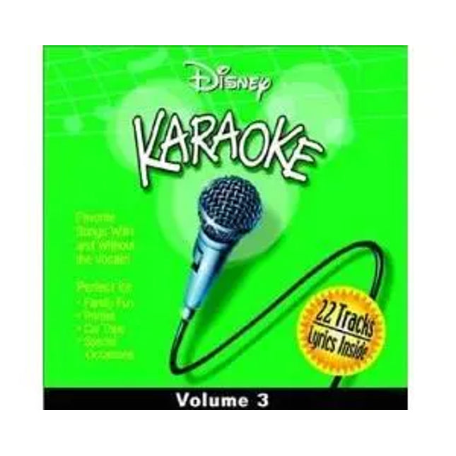 Karaoke Disc CD+G Disney Karaoke Vol.3 