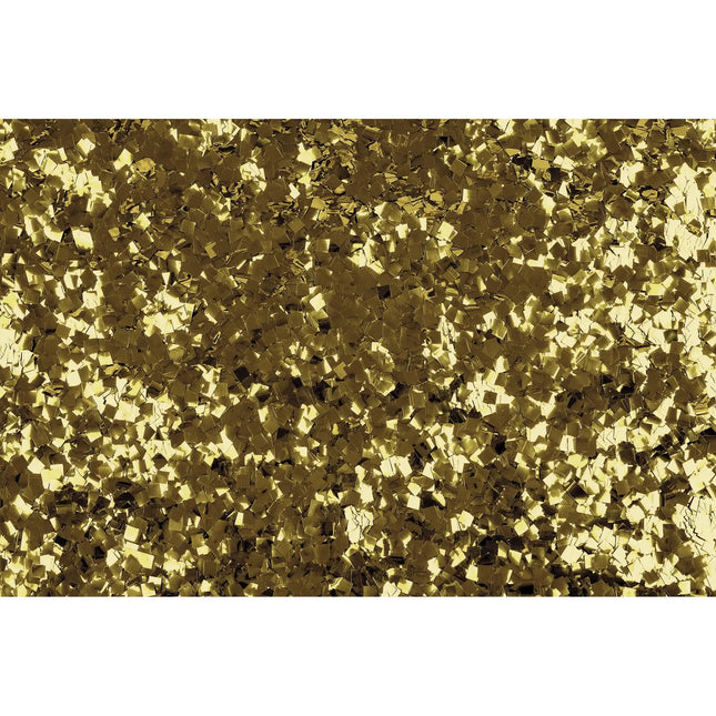 Showgear Metallic Confetti Pixie Dust 6x6 mm Flameproof 1kg - Gold 