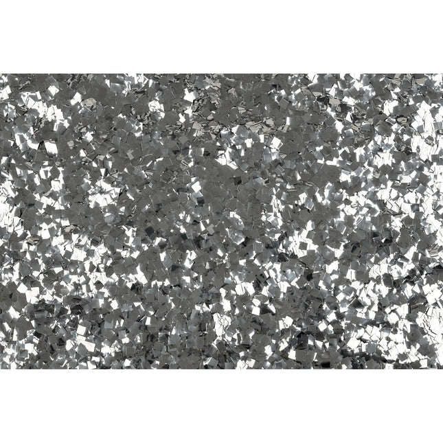 Showgear Metallic Confetti Pixie Dust 6x6 mm Flameproof 1kg - Silver 