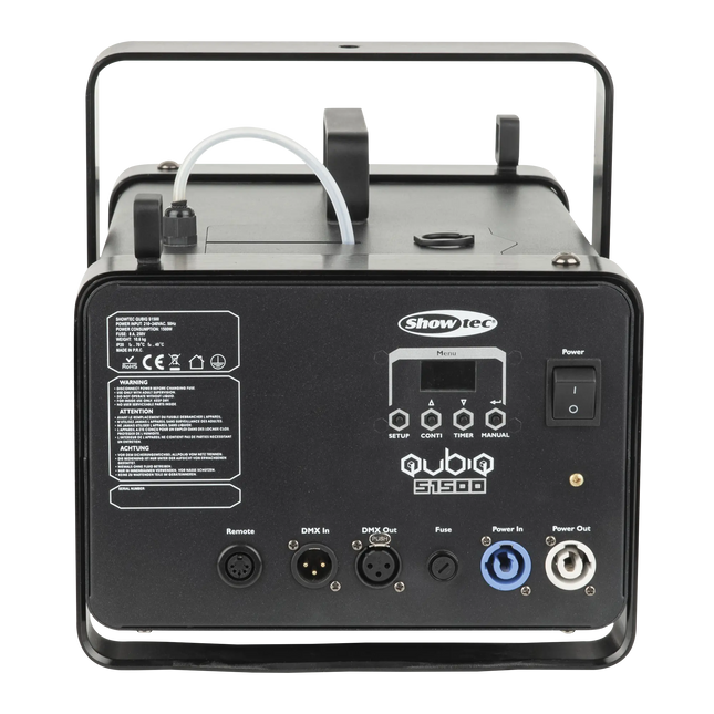 Showtec QubiQ S1500 Smoke Machine 1500W High Performance 