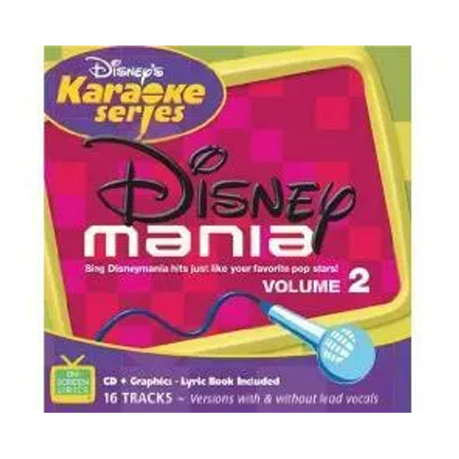 Karaoke Disc CD+G Disney Mania 2 
