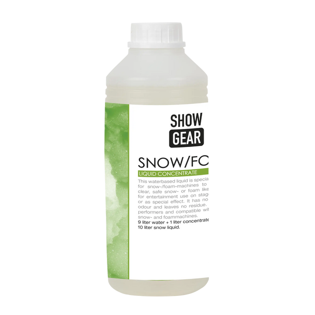 Showgear Snow/Foam Concentrate 1 litre - water-based 