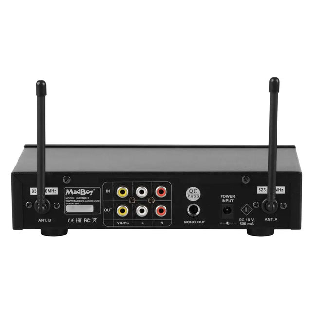 MadBoy U-REMIX 2 Bluetooth Karaoke System for Smart TV with Mixer 
