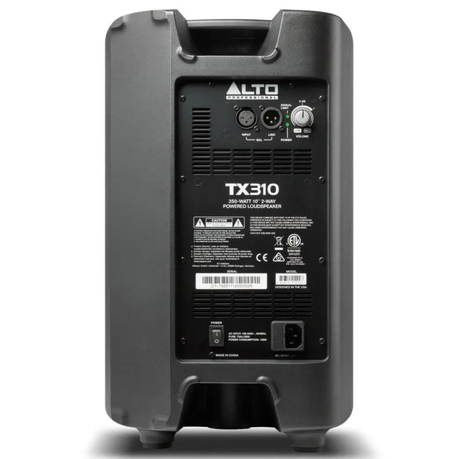 Alto Professional TX310 350W 10" 2-way Powered Active Loudspeaker Bluetooth 