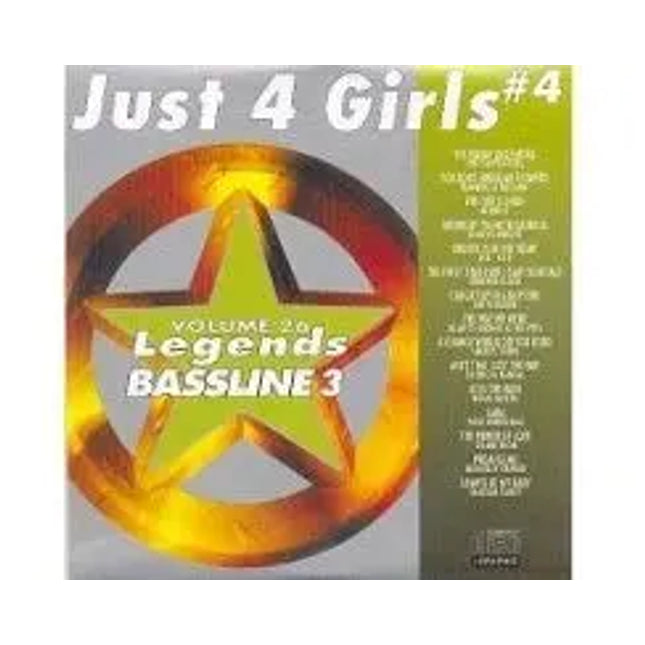 Karaoke Disc CD+G Legends Just 4 Girls #4 