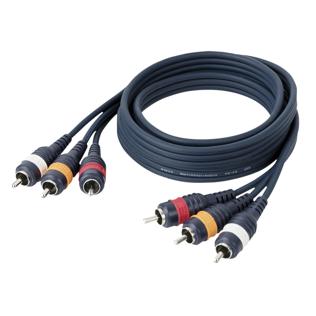DAP FL47 - 2 x RCA + 1 x Digital cable 0.75m 