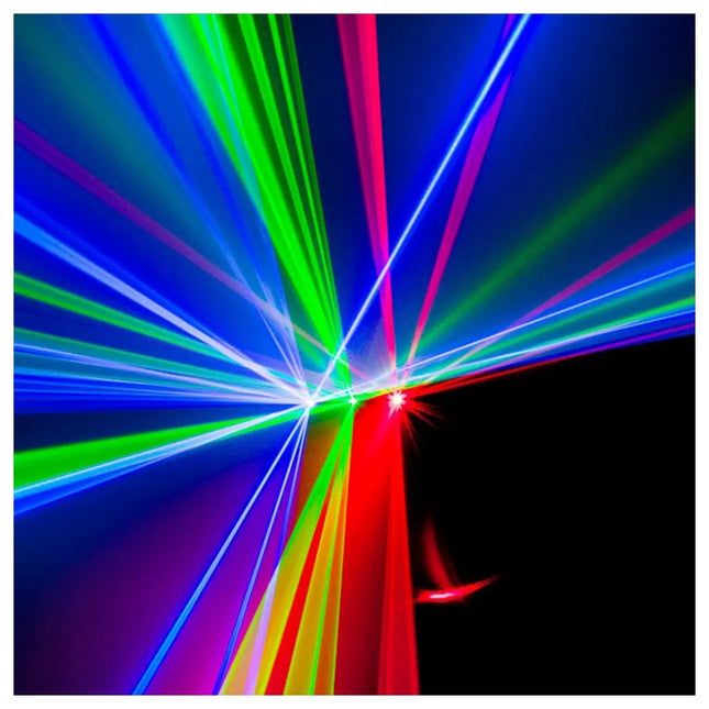 Laserworld EL-200RGB MK2 3-Head RGB Show Disco Laser DMX 200mW 