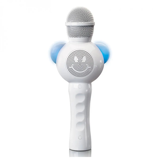 Lenco BMC-060WH Karaoke Microphone with Bluetooth, White 