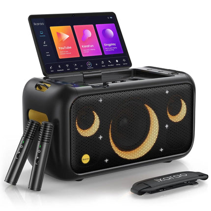 iKarao Break X1 Portable Wireless Smart Karaoke Machine 800W with Lyrics Screen 13.3"