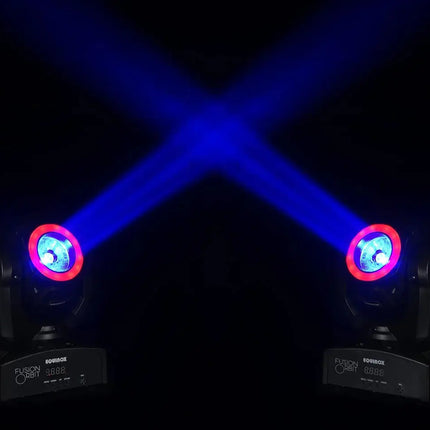 Equinox Fusion Orbit Moving Head 1x60W RGBW and 12xRGB LEDs 