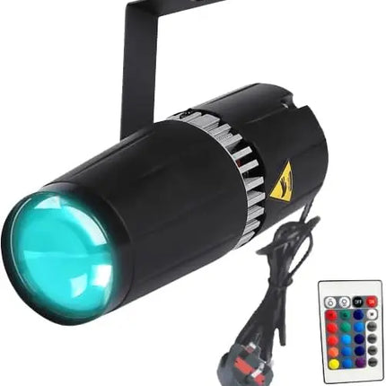 SkyDisco® LED Trispot 9W RGB IR Remote Controller 