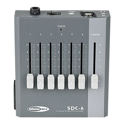 Showtec SDC-6 6-Channel DMX Controller 