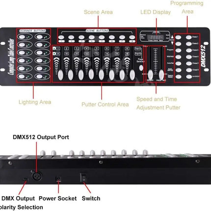 SkyDisco® 192CH DMX Lighting Controller 