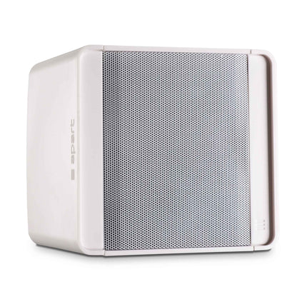 Apart KUBO3T White 3" 100V/16Ω 40W Cube Design Speaker+Bracket