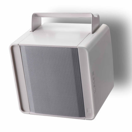Apart KUBO5T White 5.25" 100V/16Ω 80W Cube Design Speaker+Brack