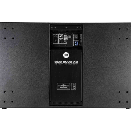 RCF SUB 8006-AS 2x18" Active High-Power Subwoofer 2500W Black