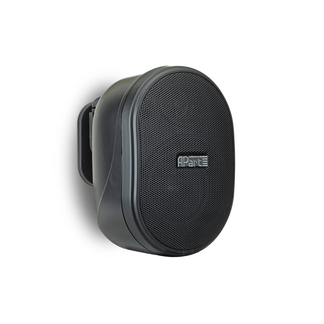 Apart OVO3T Black 3" 2-Way Oval Speaker Inc Bracket 100V/16Ω 40W