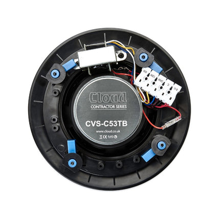 Cloud Contractor CVS-C53TB 5.25" 2-Way Ceiling Speaker 40W 8Ω or 24W 100V Black