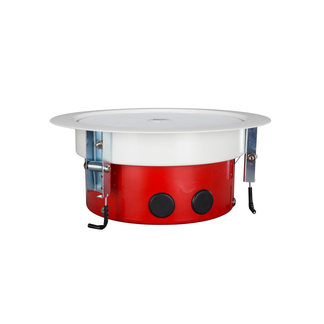 RCF PL68EN 6" Ceiling Speaker with Metal Fire Dome EN54 100V