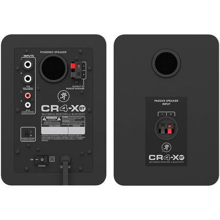 Mackie CR4-XBT 4" Active Multimedia Monitors + Bluetooth PAIR