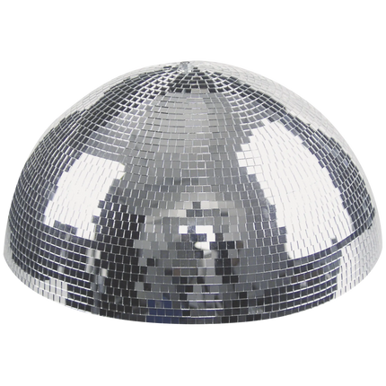 Showgear Half Mirror Ball 30 cm for Wall and Ceiling Mounting with Motor 