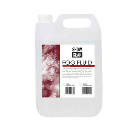Showgear Fog Fluid Regular 5 litre - water-based 
