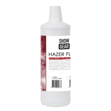 Showgear Hazer Fluid 1 litre - oil-based 