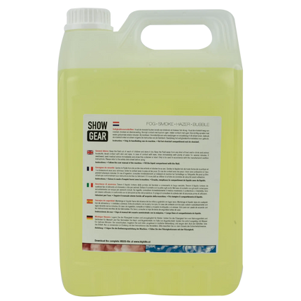 Showgear Fog Fluid Light 5 litre - water-based 