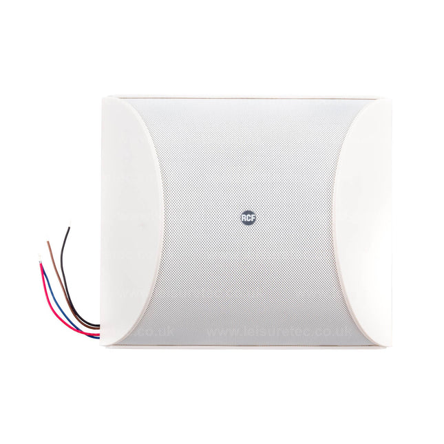 RCF DU100X 4" Coaxial Wall/Ceiling Speaker 10W 100V White