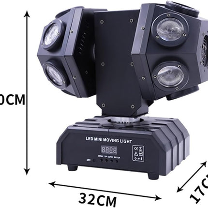 SkyDisco 12 LED Moving Head Plus RGBW 120W with Lasers