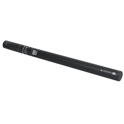 Showgear Handheld Confetti Cannon Pro 80cm Flameproof Biodegradable - Black 