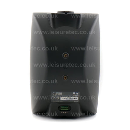 Cloud CS-S6B 6" 2-Way Wall Speaker with U Bracket 100V/16Ω IP55 Black