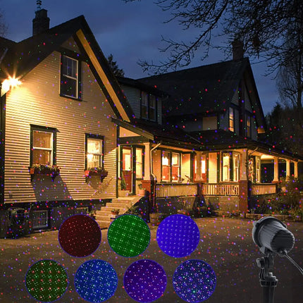 Garden Star Light RGB Outdoor Christmas Laser IP65 