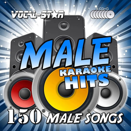 Vocal-Star Karaoke CDG, Male Hits 