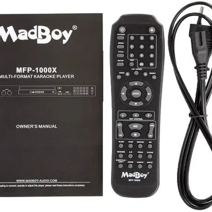 MadBoy MFP-1000X Multi Format DVD/CD Karaoke Player 