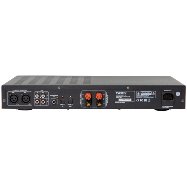 MadBoy BOOST-102 Digital Karaoke Mixing Amplifier with Optical Input