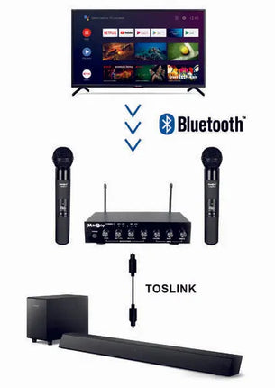 MadBoy U-REMIX 3 Wireless Bluetooth Karaoke System for Smart TV 