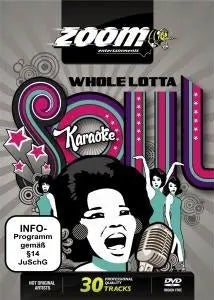 Zoom Karaoke Whole Lotta Soul - Female (DVD, 30 Tracks) 