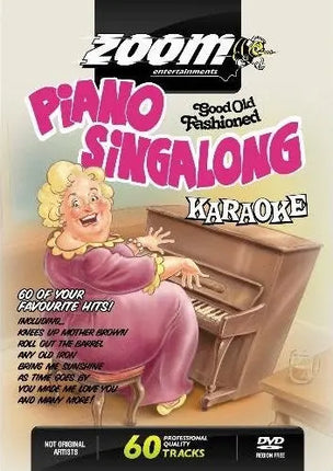 Zoom Karaoke Good Old Fashioned Piano Singalong Karaoke (2 DVD’s, 60 Tracks) 