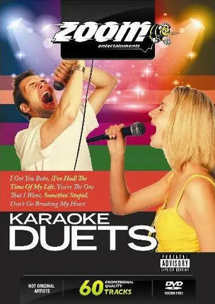 Karaoke Discs DVD Zoom Karaoke Duets (2 DVD’s, 60 Tracks) 