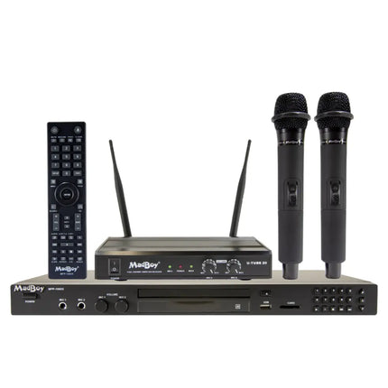 MadBoy Home Advanced Karaoke Kit: Player and Wireless Microphones 