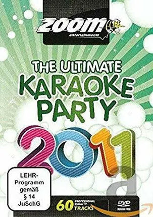 Karaoke Discs DVD Zoom The Ultimate Karaoke Party 2011 (2 DVD’s, 60 Tracks) 