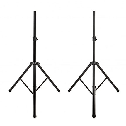 2 x PA Speaker Stands With Carry Bag 