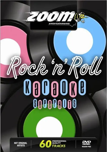 Zoom Karaoke CD+G - Rock 'N' Roll Superhits - Triple CD+G Karaoke Disc Pack