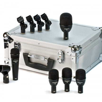 Audix FP5 Microphone Drum Pack Inc Case (3xF2 / 1xF5 / 1xF6)
