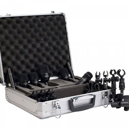 Audix FP7 Microphone Drum Pack Inc Case (3xF2 / 1xF5 / 1xF6 / 2xF9)