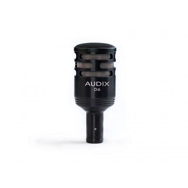 Audix D6 Kick Drum Mic with Exceptional Clarity and Attack