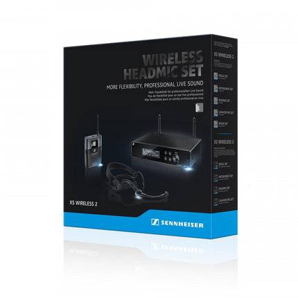 Sennheiser XSW2-ME3 GB Headworn System with ME3 Cardioid Headmic CH38