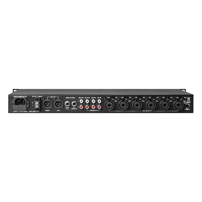 Denon DN312X 12Ch 6-Mono/3-Stereo i/p Rack Mount Audio Mixer 1U